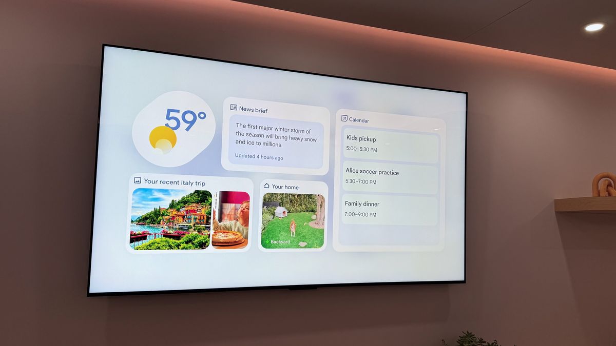 La próxima generación de Google TV está en camino con un Gemini mejorado que lo hará más inteligente y mejor