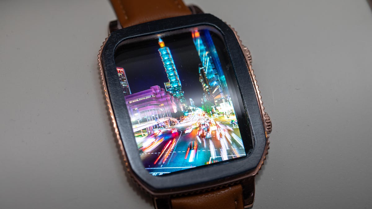 El concepto de reloj inteligente Micro LED de Samsung es la pantalla más brillante que he visto en un reloj