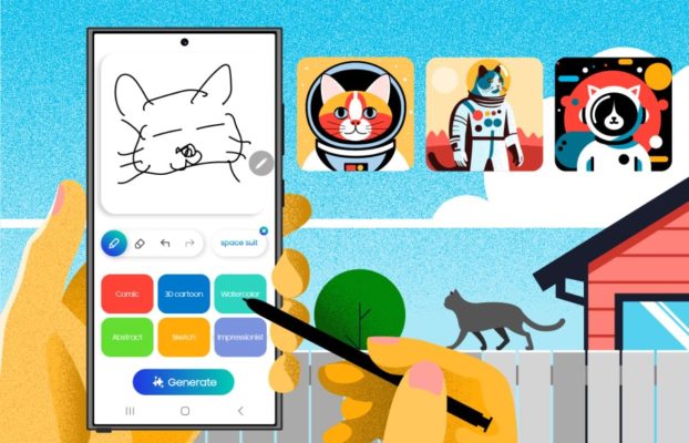 La serie Samsung Galaxy S25 presentará capacidades multimodales en la función de boceto a imagen impulsada por IA