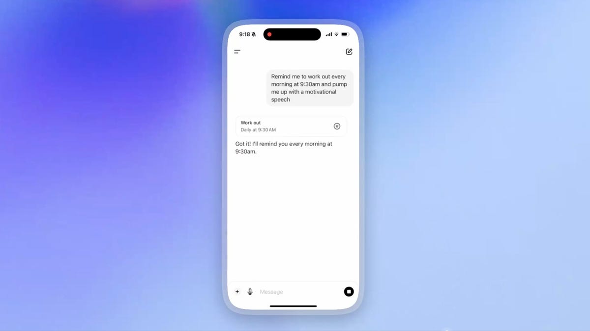 ChatGPT puede realizar tareas recurrentes diarias por usted ahora: cómo empezar