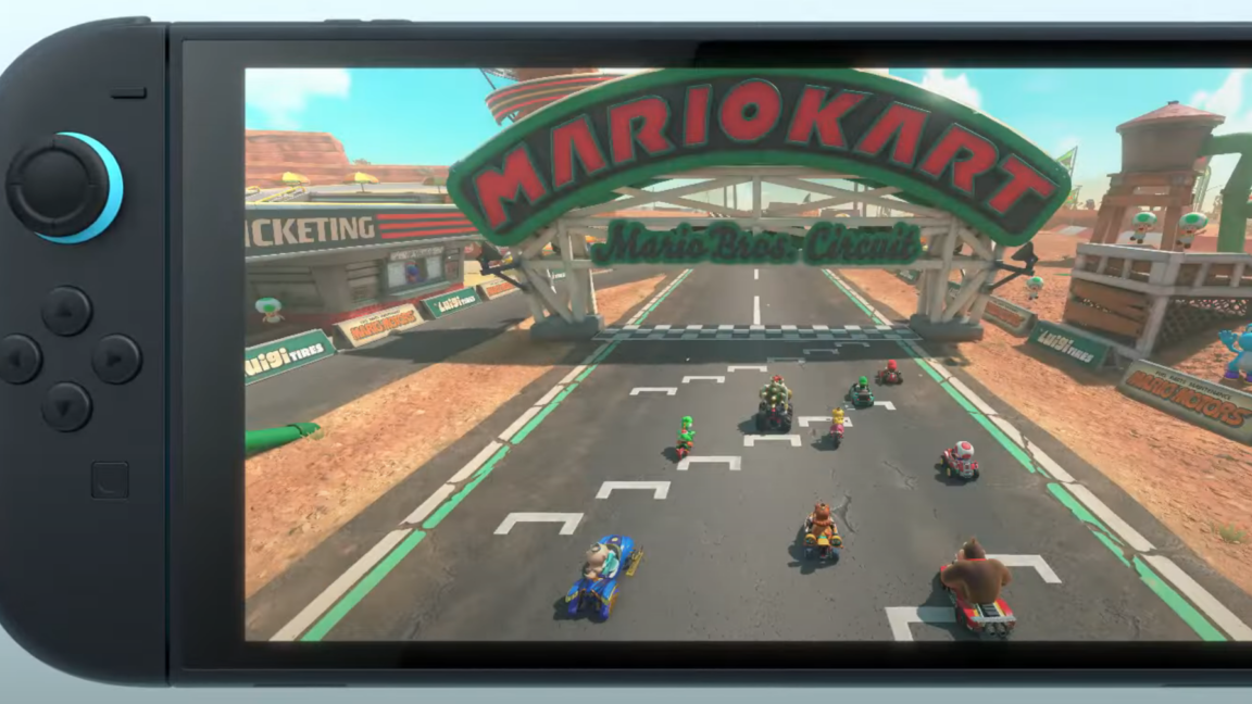 Switch 2 deportes ~Pantalla de 7,9 pulgadas, superficie de tableta un 33% más grande—Análisis de video de Ars