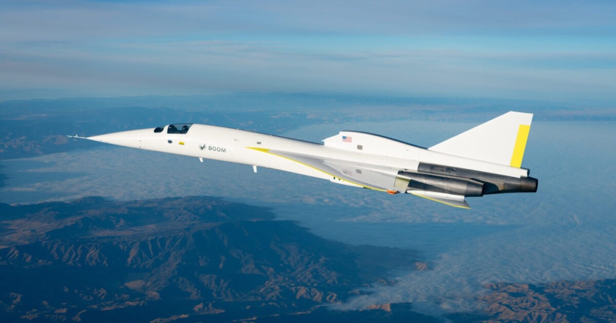 Boom XB-1 supera la barrera del sonido antes del vuelo supersónico