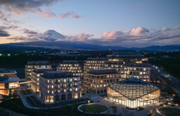 Toyota construye una ciudad inteligente utópica con el Monte Fuji como telón de fondo