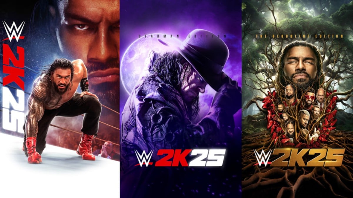 WWE 2K25 March, ediciones, estrellas de portada reveladas; Los pedidos anticipados van a vivir