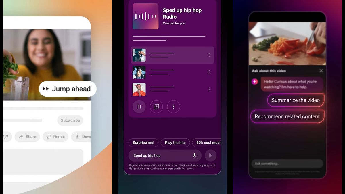 YouTube Premium implementa funciones experimentales que incluyen mayor calidad de audio y velocidades de reproducción más rápidas