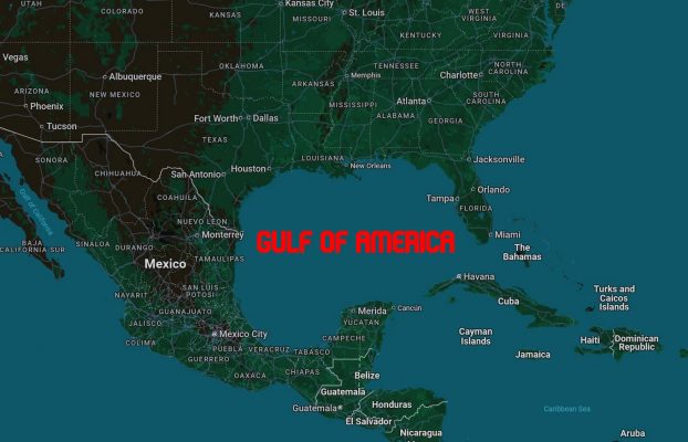 Google Maps renombra al Golfo de México al Golfo de América después de la orden ejecutiva de Trump