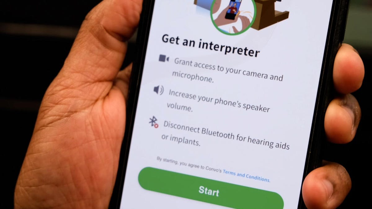 Esta aplicación conecta a los pasajeros de transporte público con intérpretes de ASL vivos