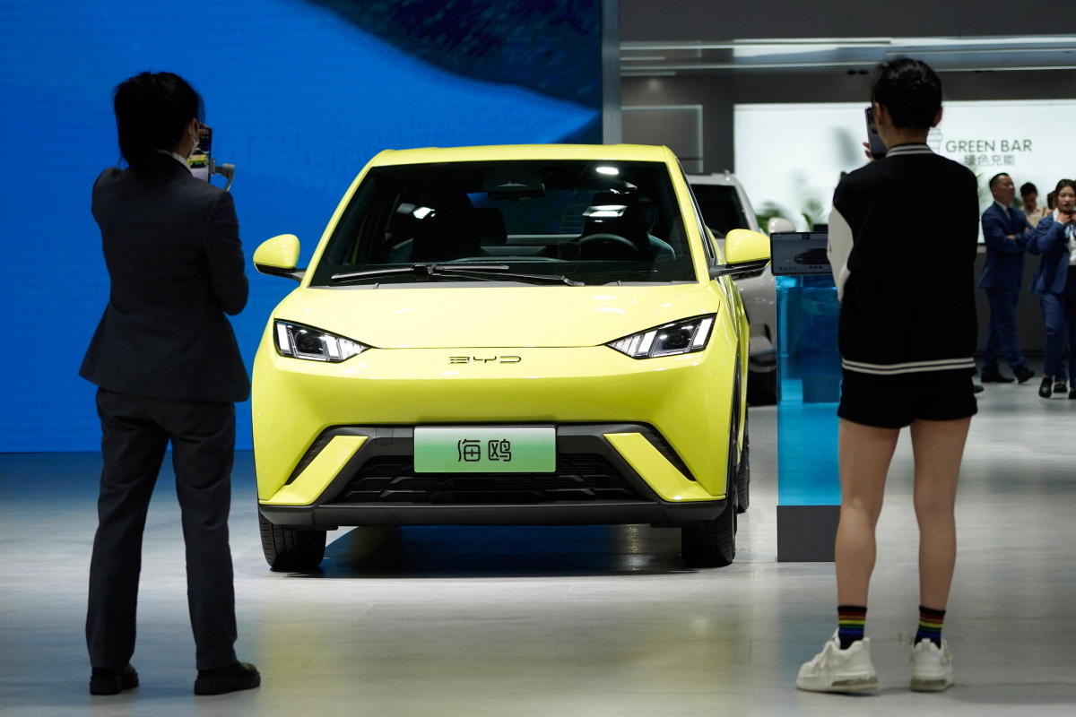 El fabricante de EV chino Byd promete hacer que todos sus modelos sean capaces de autónomo