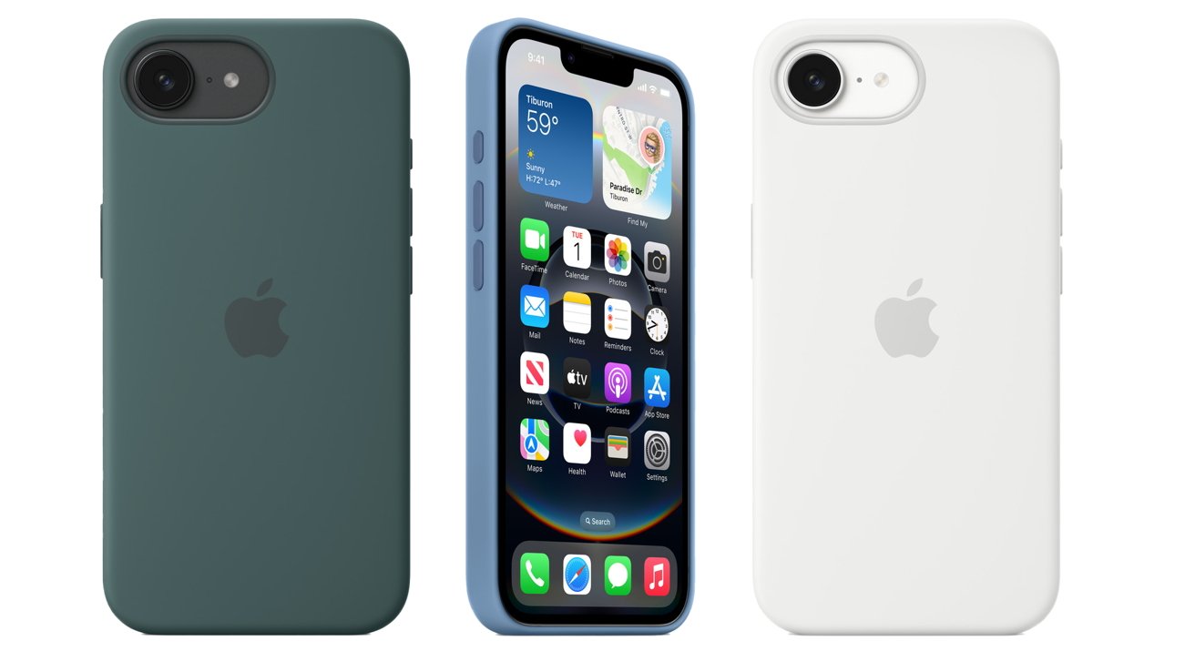 Apple lanza nuevas cajas de silicona junto al iPhone 16E