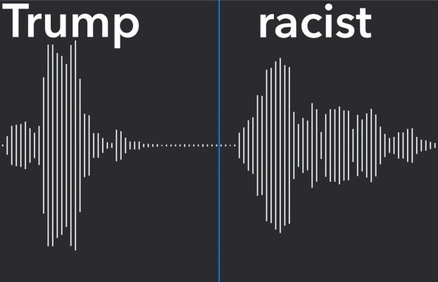 No, Apple no es subliminalmente llamando a Trump un racista a través del dictado