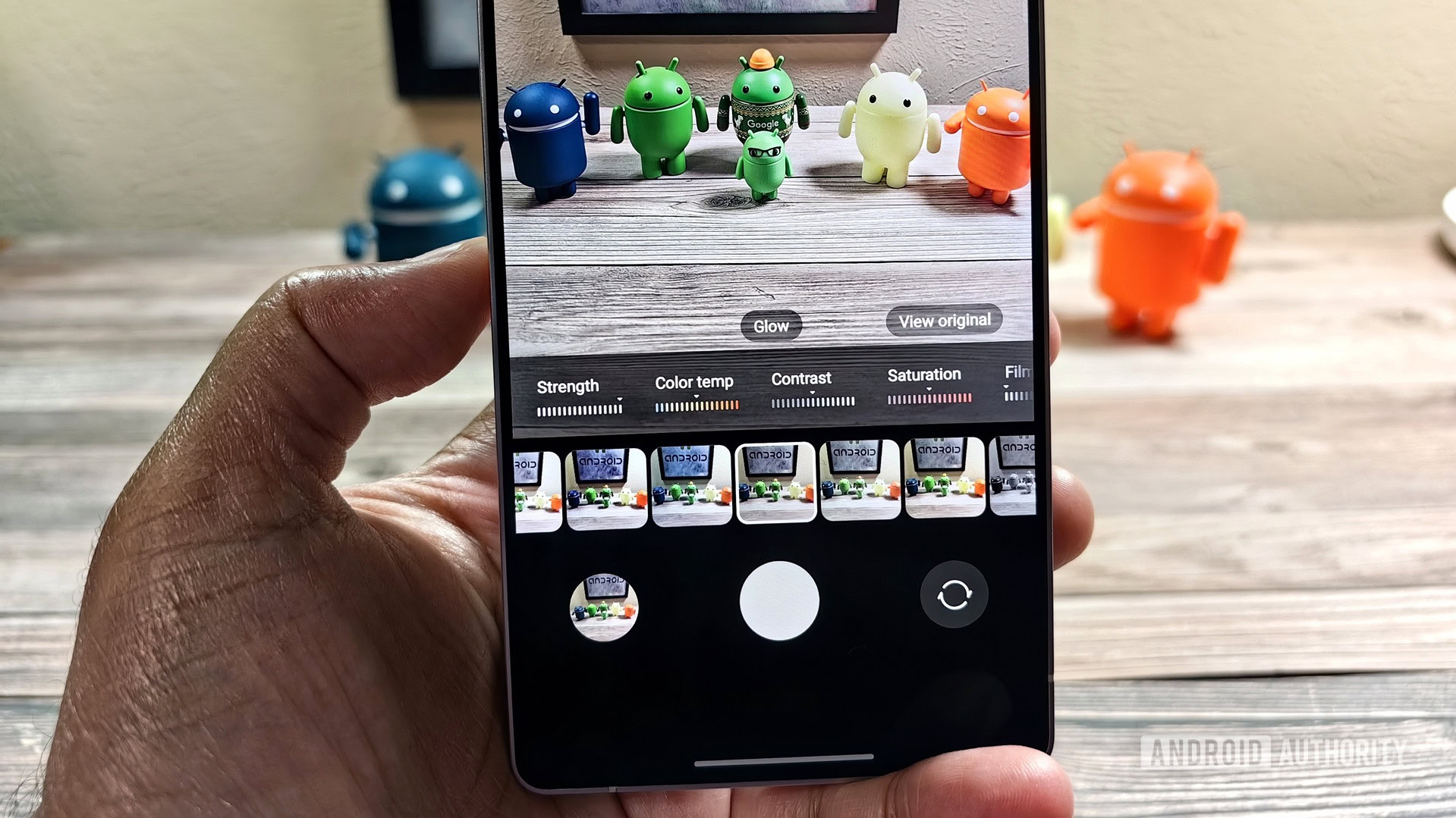 La cámara Galaxy S25 trae una actualización importante para los filtros preinstalados