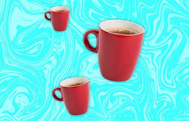 ¿Qué tan grande es una taza de café? La respuesta no es obvia