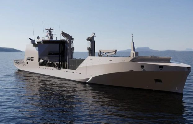 Damen lanza nuevos barcos de soporte de logística naval de gama