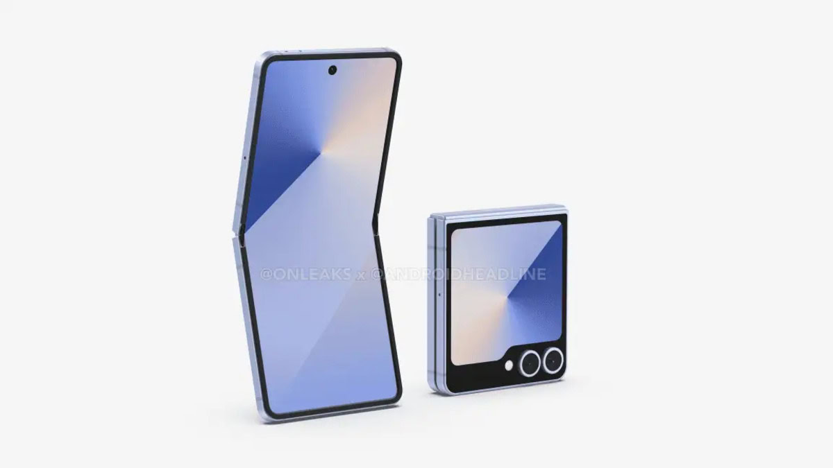 Galaxy z flip 7 fugas sugiere que podemos estar obteniendo pantallas más grandes