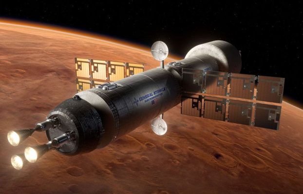 NASA, General Atomics prueba combustible nuclear para misiones más rápidas de Marte