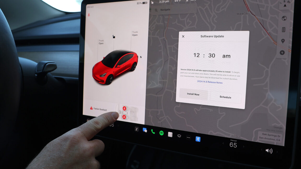 Más de 376,000 Tesla Modelo Y, el modelo 3 tiene dirección defectuosa