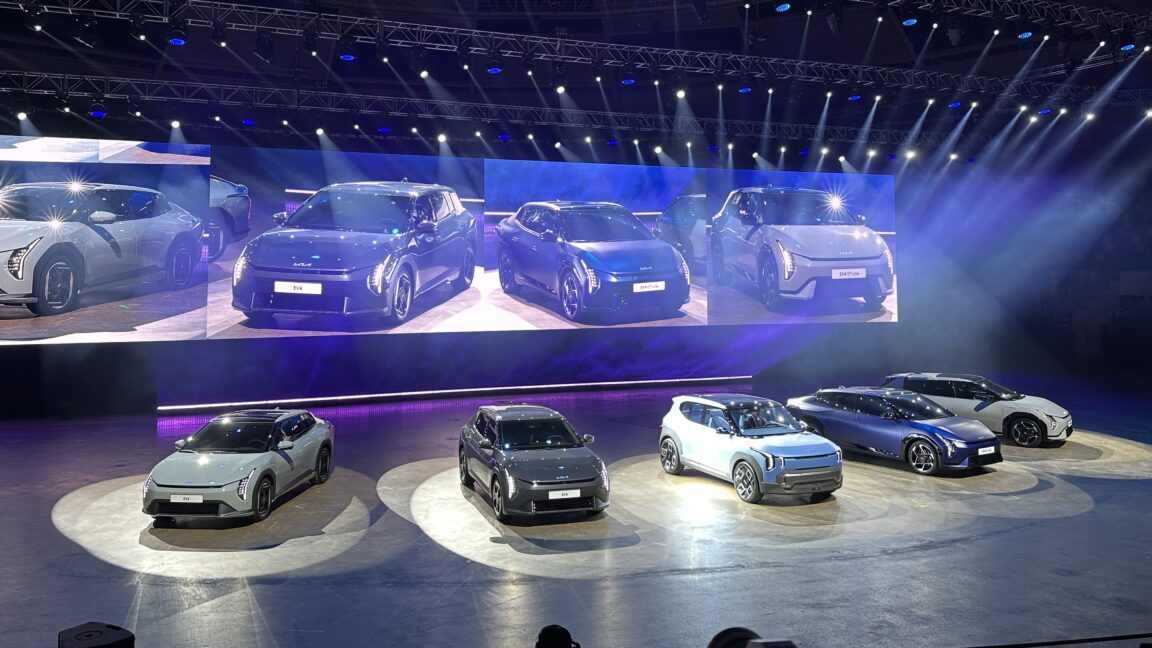 Estrategia EV de Kia: autos más pequeños y más baratos como EV3 Hatch y EV4 Sedan