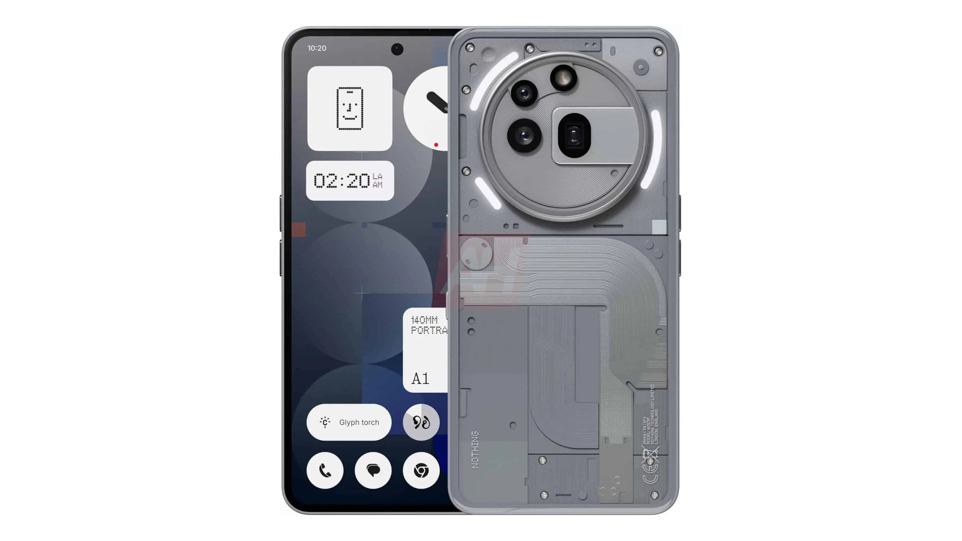 Renders de la serie 3A de teléfono filtrado no muestra a Glyph, llave de hardware adicional