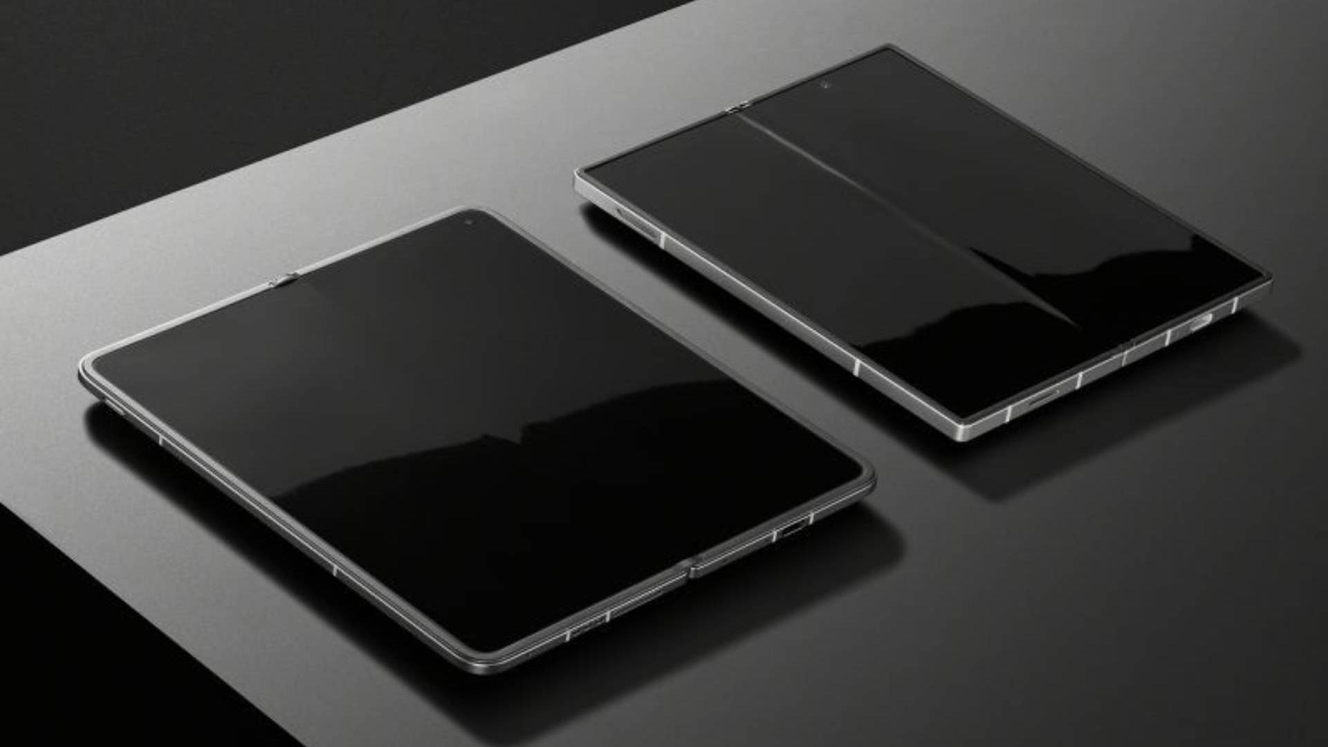 El pliegue de pantalla de Galaxy Z Fold 6 se ve más grande que nunca al lado del plegable más delgado del mundo
