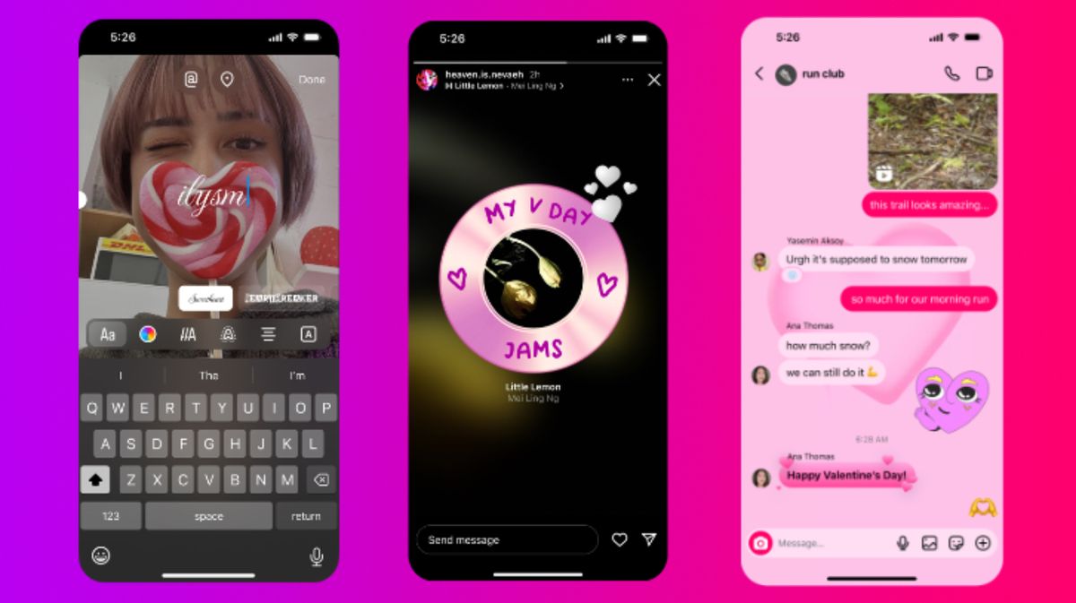 Instagram siente el amor con un conjunto sorpresa de huevos de Pascua del Día de San Valentín