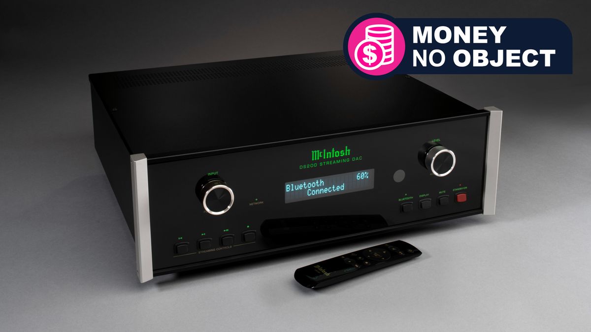 La hermosa DAC DS200 de McIntosh está aquí, completando así el sistema de alta fidelidad de mis sueños sin par.