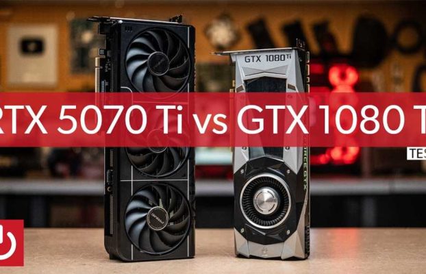 NVIDIA RTX 5070 de Vs. GTX 1080 de: Return of the Goat