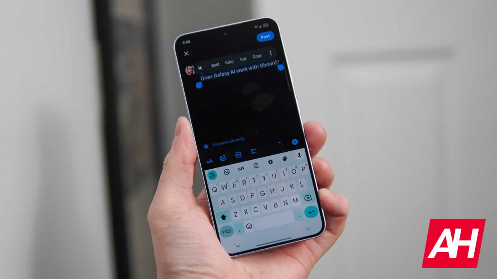 Las herramientas de escritura de Galaxy Ai no se limitan al teclado Samsung en un UI 7