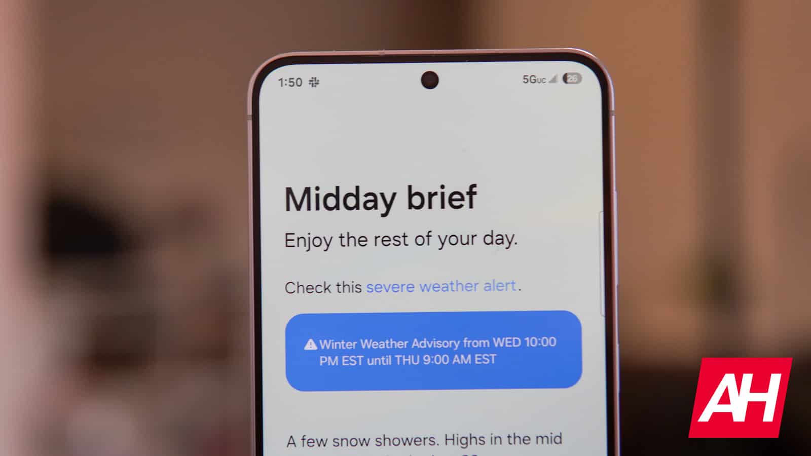 Cómo personalizar el breve ahora en Samsung Galaxy S25
