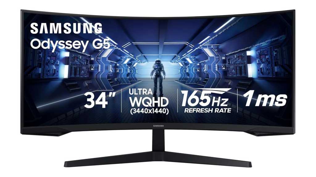 El monitor de juego Ultrawide de 34 pulgadas de Samsung de 34 pulgadas es de $ 199 de descuento