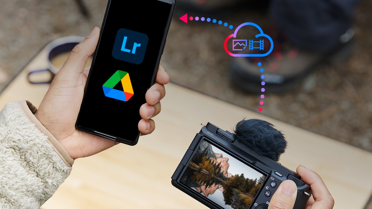 Las cámaras de Sony ahora pueden enviar fotos directamente a Google Drive