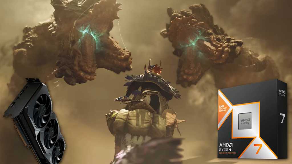 Las nuevas CPU y GPU AMD vienen con Monster Hunter Wild de Monster Free
