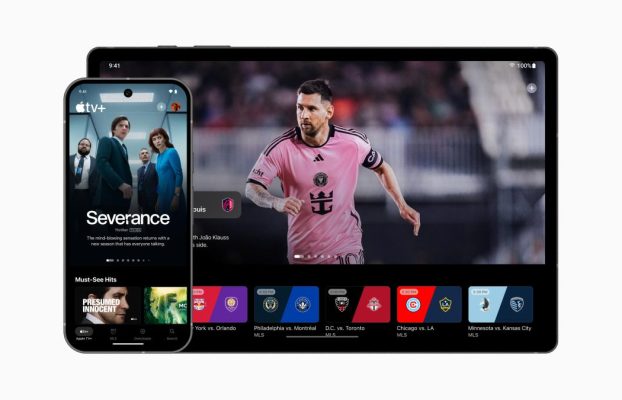 La aplicación TV de Apple, TV+ Streaming Service y MLS Season Pass se lanza en Android