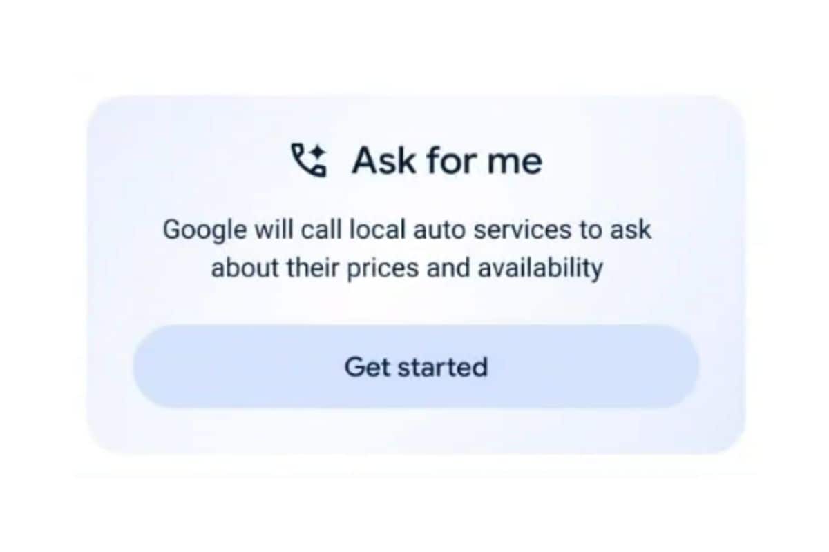 Google emite una función ‘pedirme’ que pueda llamar a las empresas para usted