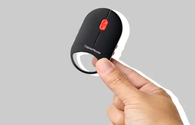 Este mouse ultraportable, el tamaño de un automóvil remoto, todavía tiene 6 botones