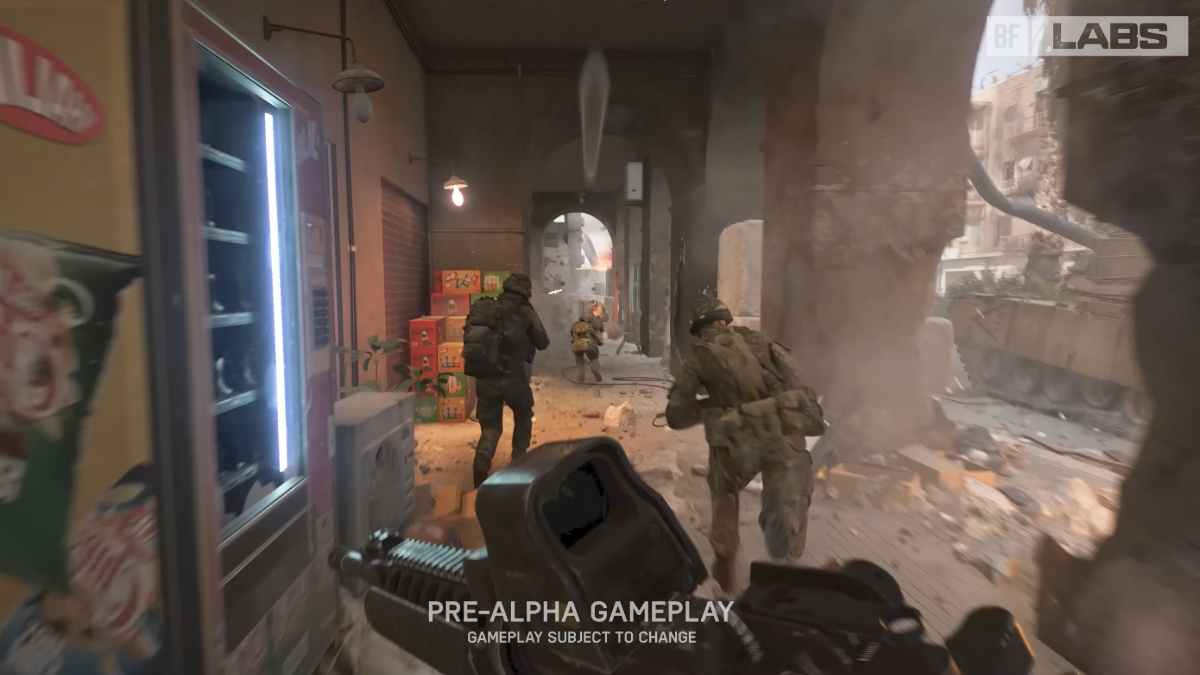 EA revela un juego pre-alfa de Next Battlefield, anuncia el programa de pruebas comunitarias