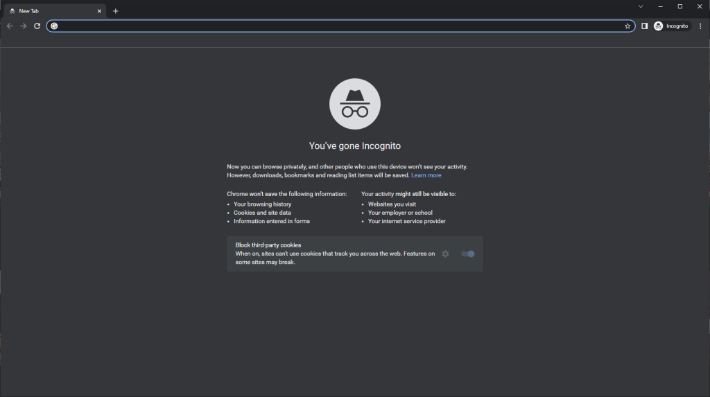 El modo de incógnito de Chrome ya no guarda cosas copiadas para el historial de portapapeles