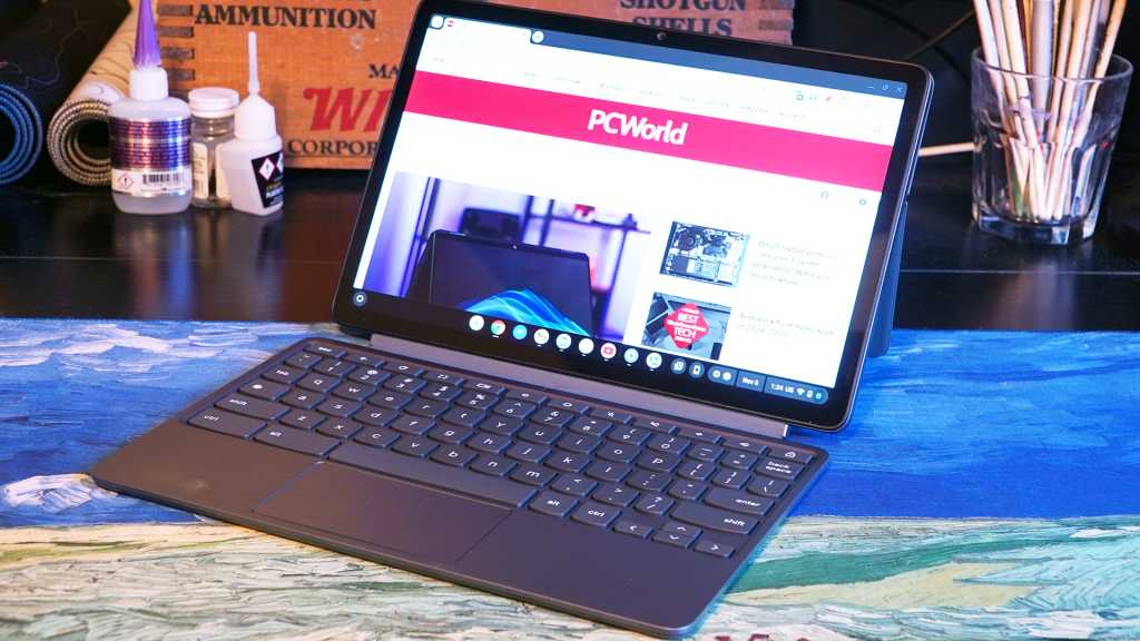 Obtenga la popular computadora portátil de tableta Chromebook Duet de Lenovo por su mejor precio hasta ahora