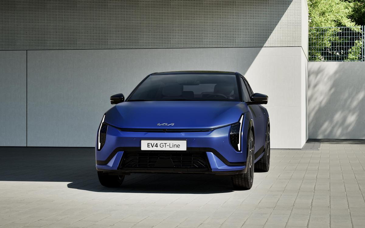 El EV4 de Kia, su primer sedán eléctrico, estará disponible en los Estados Unidos a finales de este año
