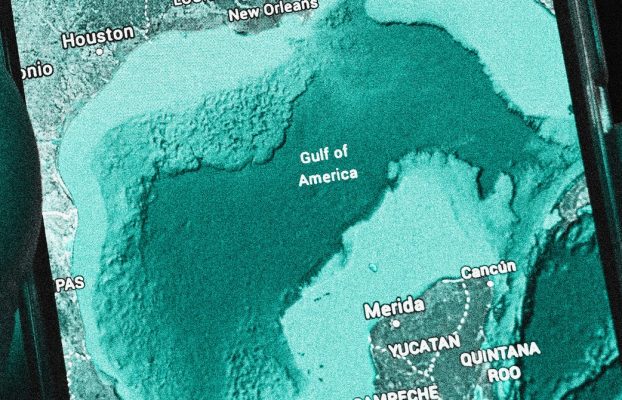 Así es como todos los mapas en línea están manejando el cambio de nombre del ‘Golfo de México’