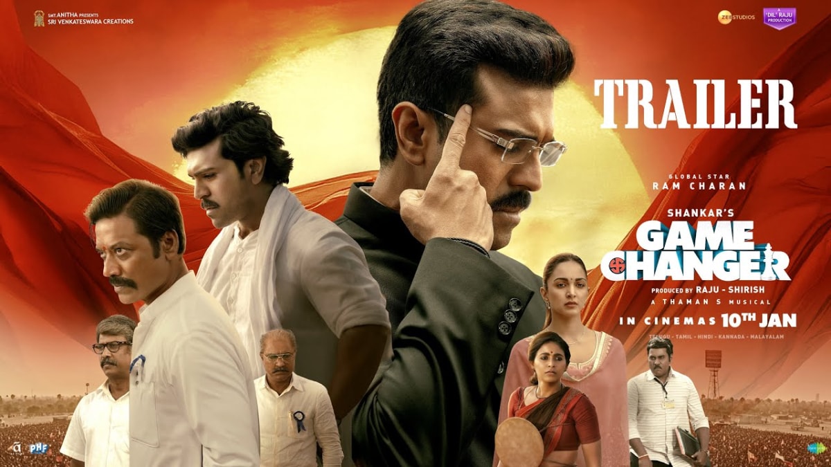 Game Changer Ott lanzamiento: cuándo y dónde ver la película de acción de Ram Charan en línea