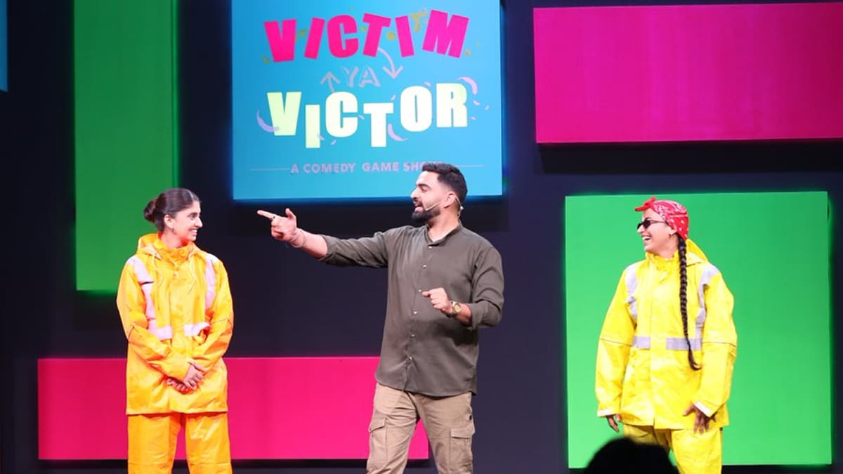 Víctima o Victor: Rahul Dua presenta un programa de juegos de comedia lleno de diversión en Jiohotstar