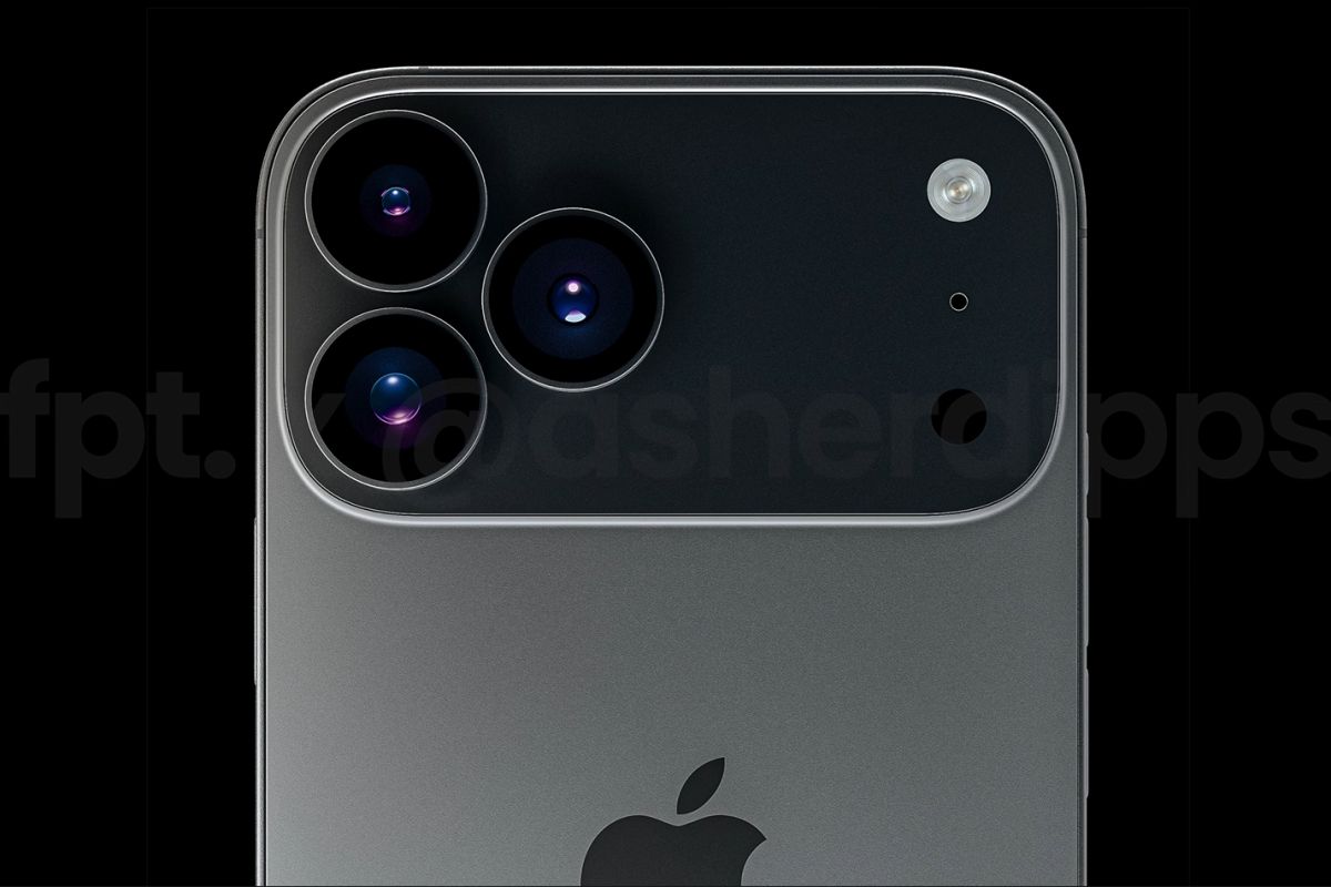 iPhone 17 Pro, iPhone 17 Pro Max Glass-Aluminium Diseño del panel trasero manchado en nuevas unidades ficticias