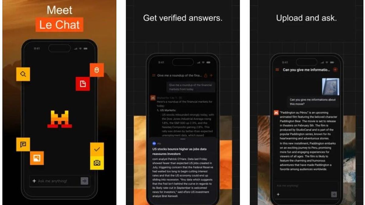 El chatbot de AI de Mistral llega a iOS y Android, aquí está por qué deberías probarlo