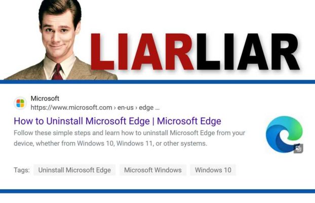 Microsoft se encuentra sobre ‘cómo desinstalar Edge’