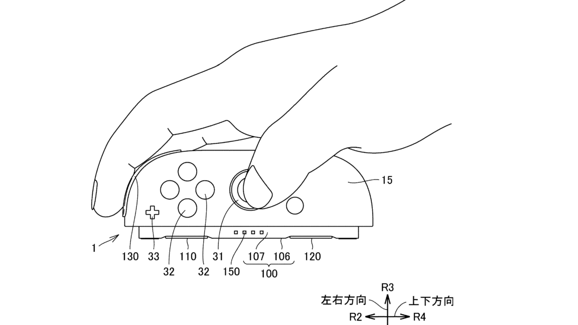 Nintendo Patent explica el modo de «operación del mouse» de Switch 2 Joy-Cons