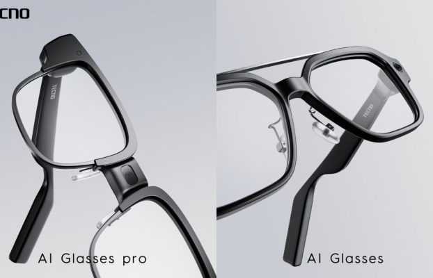 Gafas de tecno ai, tecno ai glasses pro presentado por delante de MWC 2025