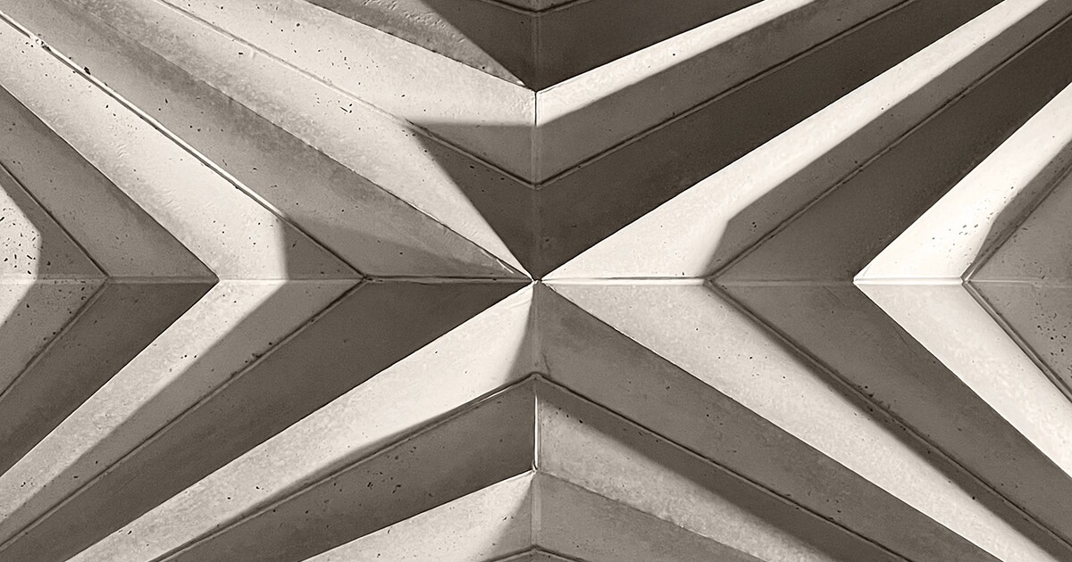 Diseño de piso inspirado en origami corta el uso de concreto y acero a la mitad