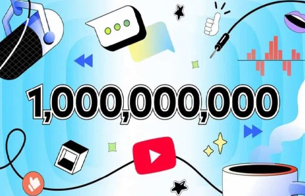 Más de mil millones de usuarios miran podcasts de YouTube cada mes