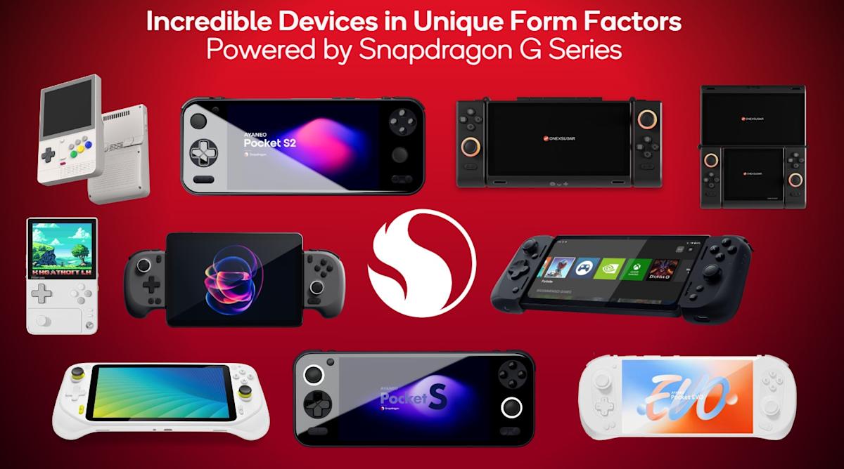 Los chips de la serie Snapdragon G de próxima generación alimentarán las computadoras de mano de Ayaneo, Onexsugar y Retroid Pocket
