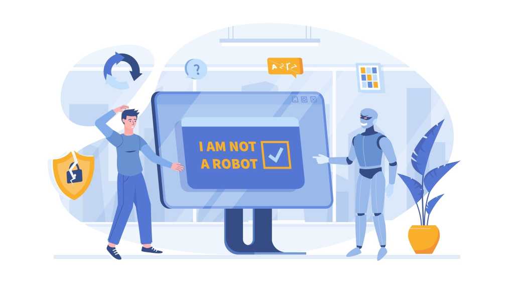 «No soy un robot», pero una posible víctima cibernética